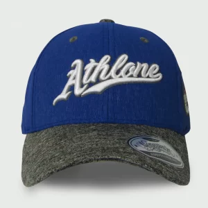 Homegrown Athlone 6 panel adjustable cap front view two tone.